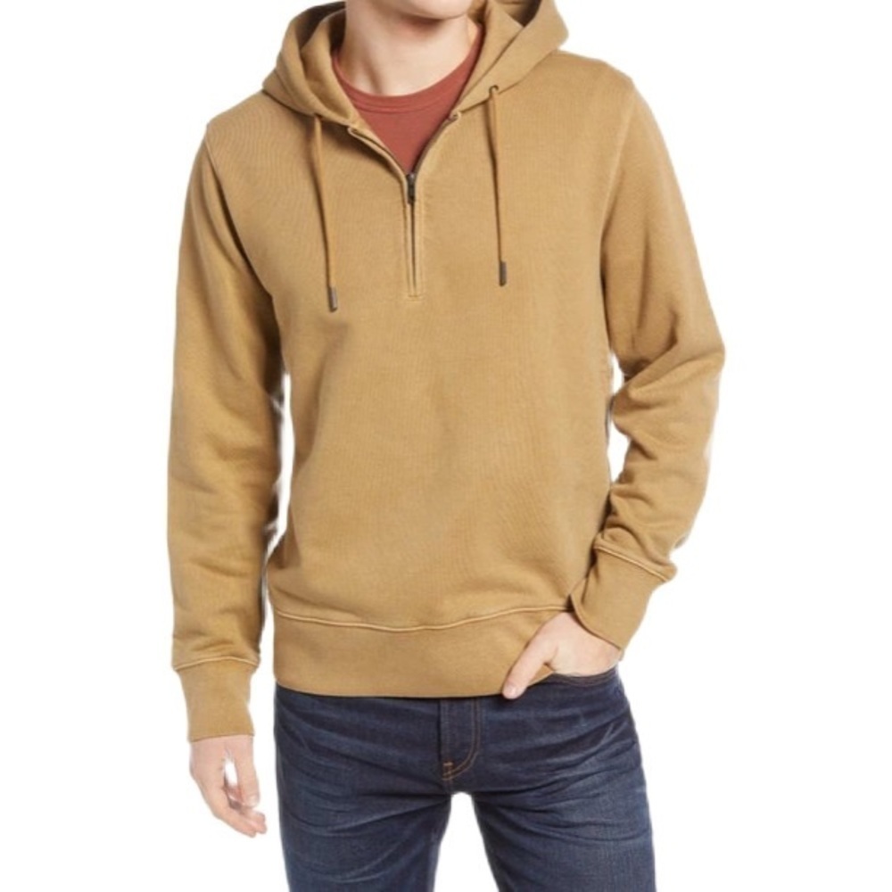 Madewell | Garment-Dyed Loop Terry Hoodie Sweatshirt  Size Large